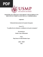 La Politica Fiscal y Tributaria