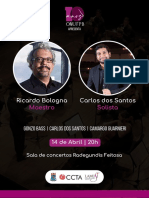 Ricardo Bologna Carlos Dos Santos: Maestro Solista