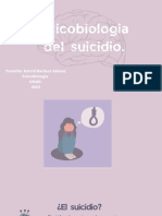 Psicobiologia Del Suicidio.: Yennifer Astrid Barinas Gómez Psicobiologia Unad. 2023