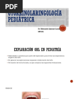 OTORRINOLARINGOLOGÍA PEDIATRICA Urp 2021