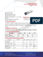 DataSheet OPTICTIMES