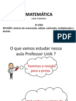 Revisão 6 ° Ano