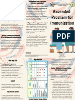 Expanded Program For Immunization: Nang Bahagya Ang Hita o Braso Na Binakunahan