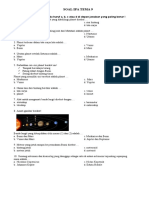 Soal Tematik Kelas 6 Tema 9 Mapel IPA