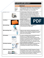 Molecular Biology: Pretest