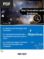 Star Formation and Evolution