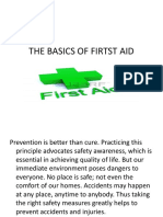 The Basics of Firtst Aid