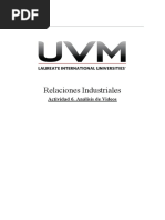 Actividad 6 Relaciones Industriales