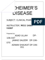 Alzheimer'S Disease: Miss Sana Hanif