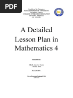 Lesson Plan Math Alleah