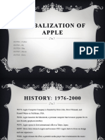 Globalization of Apple