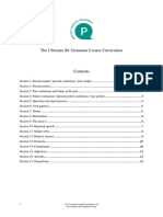 The Ultimate b1 Grammar Course Curriculum