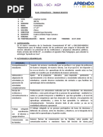 PLAN TRABAJO SEMANAL (Semana 14) 07-07 - Santos