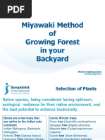 Miyawaki Method of Growing Forest in Your Backyard