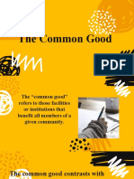 The Common Good