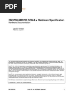 DM3730/AM3703 SOM-LV Hardware Specification