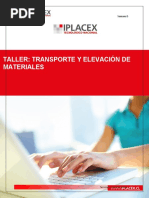 Transporte y Elevacion de Materiales