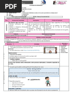 1RA SESION DE COMUNICACIÓN Leemos Una Autobiografía