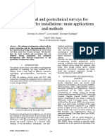 Geophysical and Geotechnical Surveys For Submarine Cables Installations: Main Applications and Methods