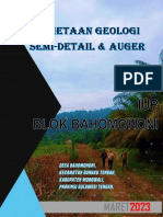 Survey Tinjau Awal PEMETAAN GEOLOGI SEMI-DETAIL IUP BLOK BAHOMOHONI 02