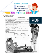 4° Ficha Día 1 Com Utilizamos Adecuadamente Las Mayúsculas