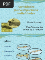 Estilos de Natación