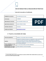 Datos de Contacto de La Escuela y El Solicitante: Necesidades Permiso de Rodaje para La Realización de Prácticas