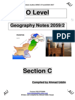 Geography Notes 2059/2: O Level O Level