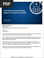 FW8005 19.0v1 Running and Customizing Reports On Sophos Firewall