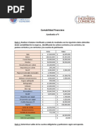 Contabilidad Financiera: Ayudantía N°4