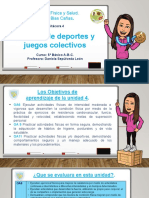 Práctica de Deportes y Juegos Colectivos: Educación Física y Salud. Escuela Blas Cañas