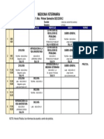 Medicina Veterinaria: 1° Año / Primer Semestre SECCIÓN 2