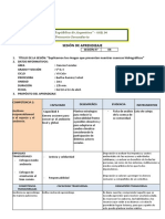 Sesión de Aprendizaje: Sesión #04 Explicamos Los Riesgos Que Presentan Nuestras Cuencas Hidrográficas