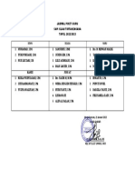 Jadwal Piket Guru SMP Islam Tirtakencana TAPEL 2022/2023