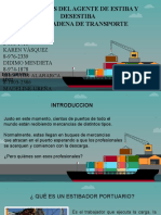 Funciones Del Agente de Estiba Y Desestiba en La Cadena de Transporte