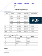 4.5.1 Packet Tracer - Inter Vlan Routing Challenge