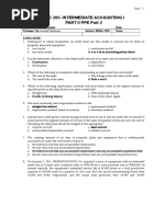 Acc 205-Intermediate Accounting I Part Ii Ppe Part 2: Long Quiz