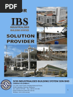 Scib Industrialised Building System SDN BHD: COMPANY NO 554894-A