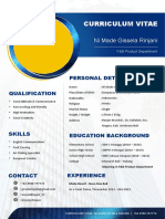 Curriculum Vitae: Ni Made Gissela Rinjani