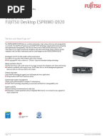 Fujitsu ESPRIMO-Q920