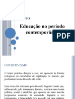 Educação No Período Contemporâneo: 5º Grupo