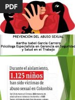 Prevención Del Abuso Sexual Martha Isabel García Carrero Psicóloga Especialista en Gerencia en Seguridad y Salud en El Trabajo