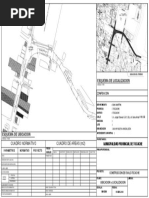 Esquema de Localizacion: Cuadro Normativo Cuadro de Areas (M2)