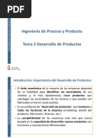 Tema 2. Desarrollo de Productos - IPP 21 - 22