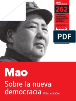 Sobre La Nueva Democracia Mao