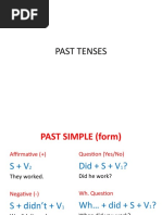 Past Tenses