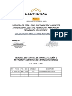 Ingeniería de Detalle Del Sistema de Tratamiento de Aguas Residuales (Stari), Reubicación, Ampliación Y Optimización de Procesos