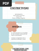 Constructivismo Diapositivas