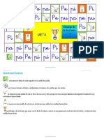 JUEGO DE LA OCA LETRA P P