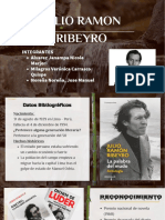 JULIO RAMON RIBEYRO Exposicion